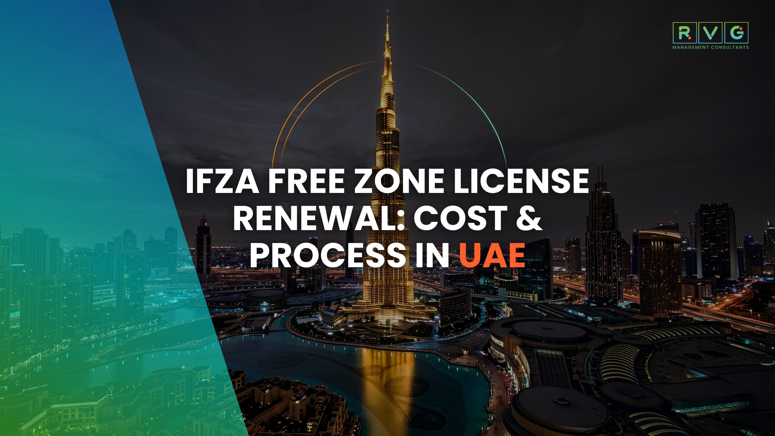 IFZA free zone license renewal cost and process in UAE