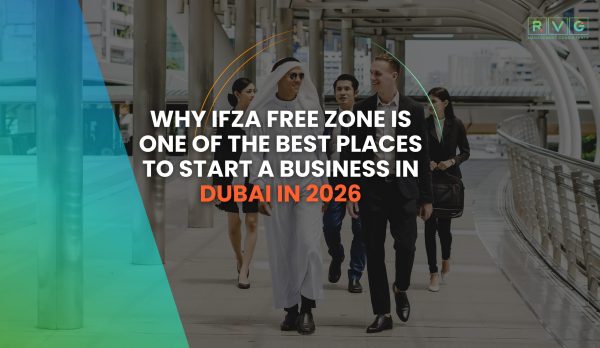 Business Professionals Discussing Company Formation Opportunities in Dubai IFZA Free Zone business setup in Dubai