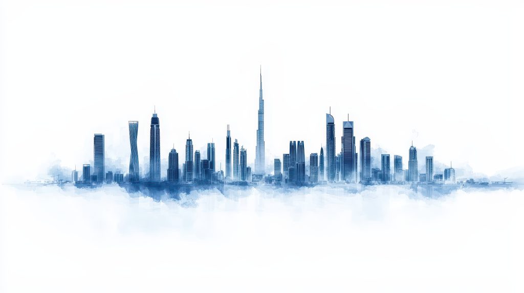 Dubai skyline showcasing the city's modern business district and investment opportunities